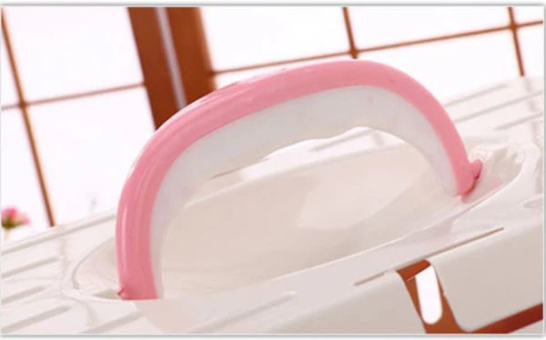 YES4PETS SMALL DOG CAT CRATE PET CARRIER RABBIT GUINEA PIG CAGE WITH TRAY-PINK