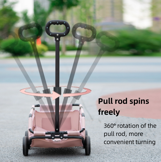 Compact Foldable Pet Stroller for Dogs and Cats – Lightweight Travel Pushchair for Small Pets, Teddy Dogs, and Cats – Portable and Collapsible Pet Buggy for Outdoor Adventures