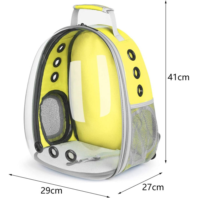 Pet Carrier Backpack with Transparent Window