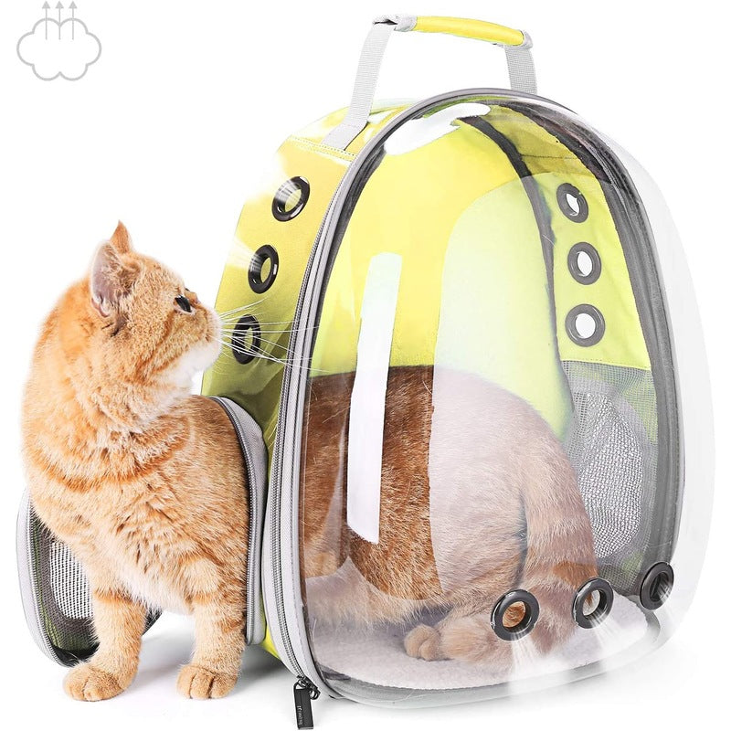 Pet Carrier Backpack with Transparent Window
