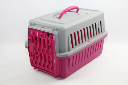 YES4PETS SMALL DOG CAT RABBIT CRATE PET GUINEA PIG CARRIER KITTEN CAGE PINK
