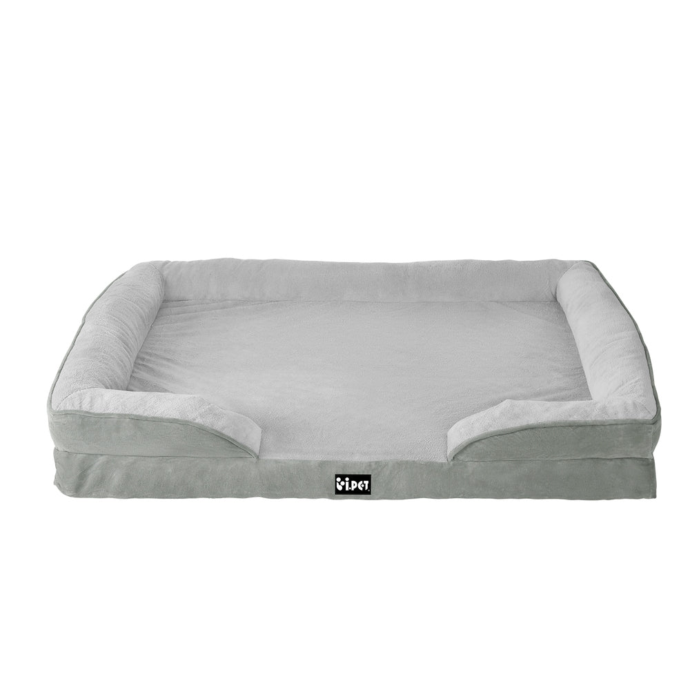 i.Pet Pet Bed Dog Calming Soft Cushion Egg Crate X-Large Sofa Removable Washable