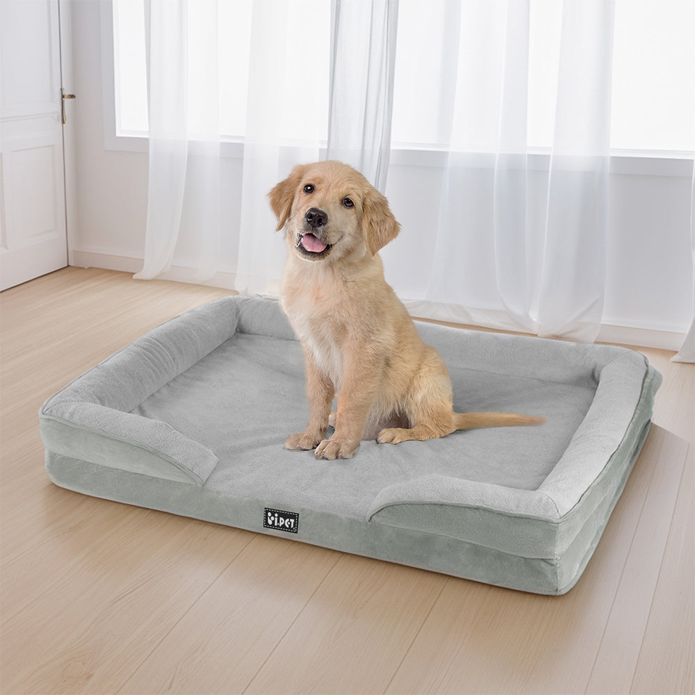 i.Pet Pet Bed Dog Calming Soft Cushion Egg Crate X-Large Sofa Removable Washable