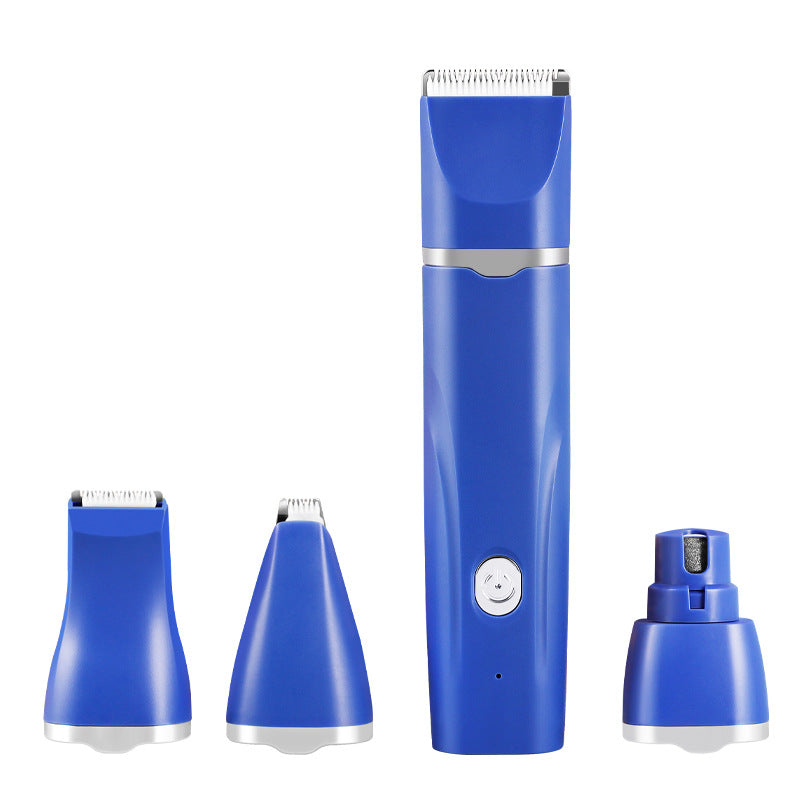 White T70 4-in-1 Pet Grooming Kit – Full Body, Detail, Paw Hair Trimmer & Nail Grinder