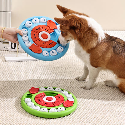 Interactive Pet Puzzle Feeder Toy - Slow Eating & Mental Stimulation Game for Dogs & Cats