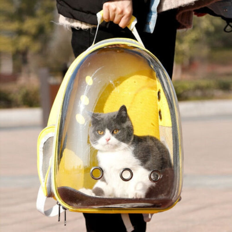 Pet Carrier Backpack with Transparent Window