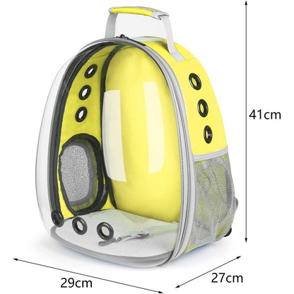 Pet Carrier Backpack with Transparent Window